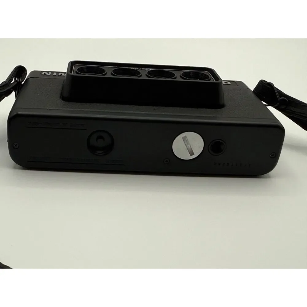 Nimslo 3D Quadra Lens Camera w/ Opti-Lite Flash Tested Working
